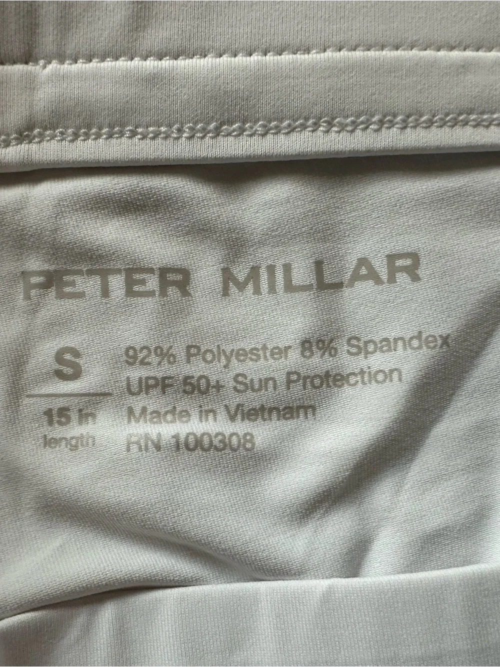 Peter Millar inside hem